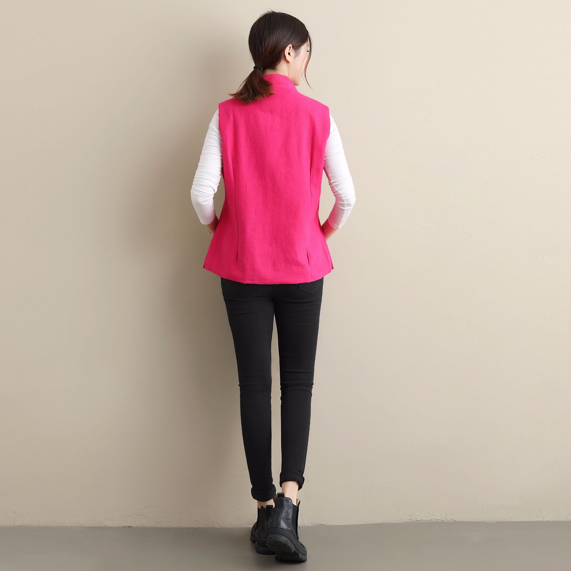 Gilet femme MA FAN TISSU en Coton - Ref 3316321 Image 59