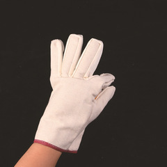 加厚雙層帆布勞保手套加皮防滑耐磨耐用電焊搬運鐵路機械防護手套