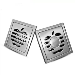 Stainless steel 6mm floor drain, bright finish, thick floor drain, stainless steel rust-proof floor drain, 304 stainless steel, 201 stainless steel