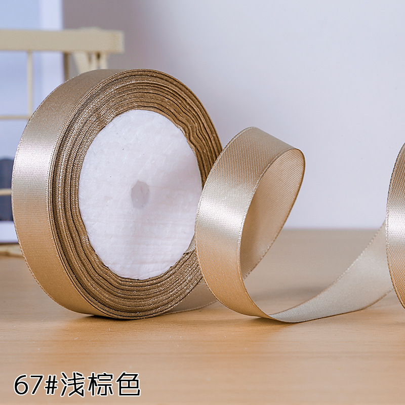 Fábrica al por mayor 2cm cinta hecha a mano cinta de poliéster caja de regalo cinta floral cinta para hornear cinta decorativa