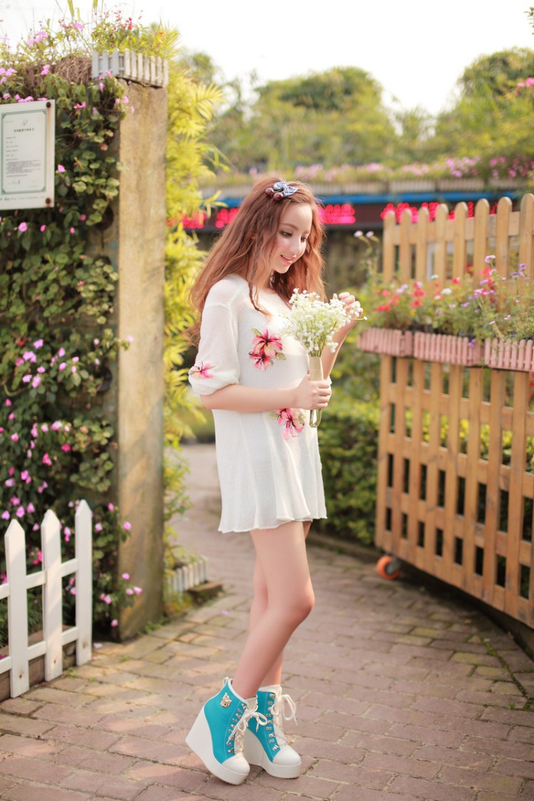 Bottes femme en PU artificiel - Ref 3354869 Image 14