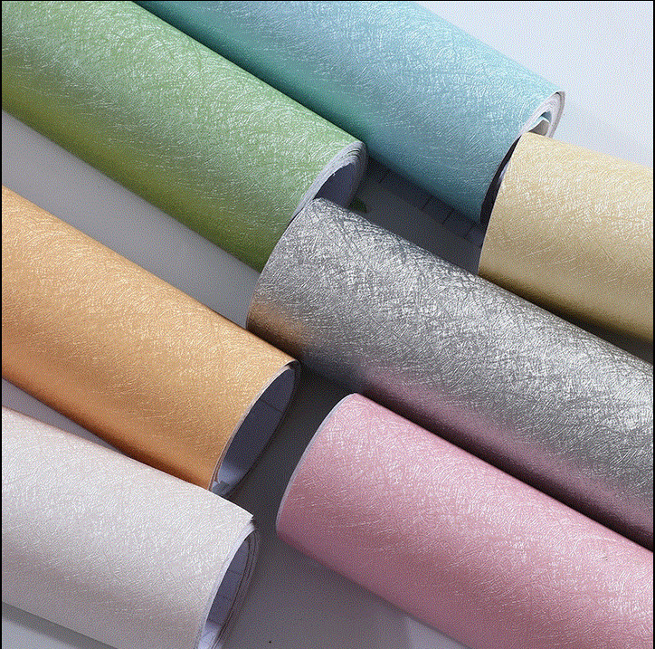 Imitation silk self -adhesive wallpaper living room bedroom…