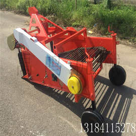 农用双垄红薯收获机 杀秧机图片 地蛋红薯收获机配套四轮拖拉