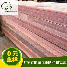 上海厂家古建寺庙红铁木地板加工 圆柱木方木条枕木垫木寿材批发