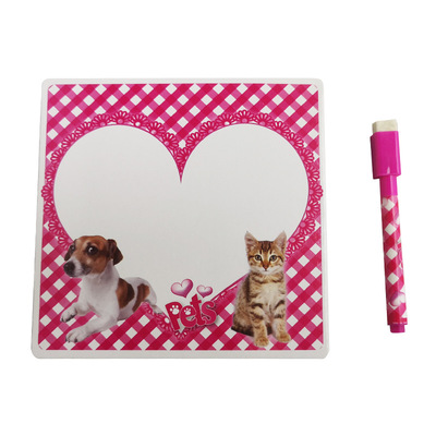 lovely pattern printing Paper quality Whiteboard children smear over painting Assembly Whiteboard pen Wipe