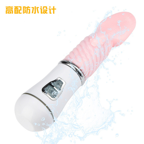 Rechargeable frequency conversion simulation tongue vibrator, female honey tongue G-spot electric tongue vibrator, cunnilingus masturbator