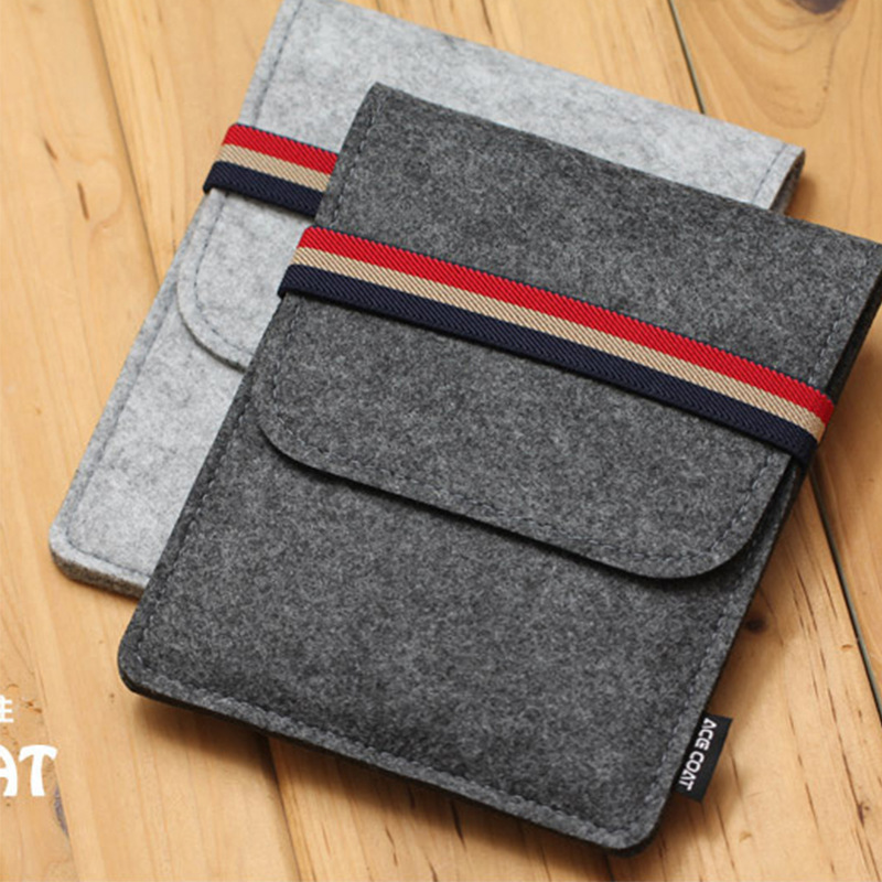 加工定制毛毡包  ipad毛毡包 时尚简约平板电脑毛毡包 毛毡保护套