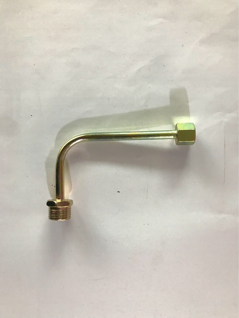 L型 铁缓冲管内丝14x1.5外丝1/2