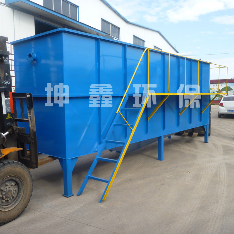 高效平流式协管沉淀池  污水处理一体化斜板沉淀池  坤鑫厂家专供