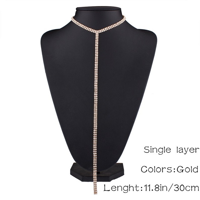 2018-Rhinestone-Double-Choker-