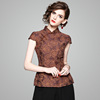 Temperament women wear short sleeves cheongsam body jacket