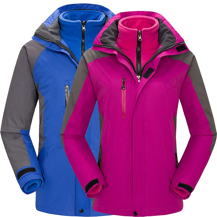 Оптовая продажа от производителя: мужская трехслойная куртка для активного отдыха, осенне-зимняя куртка с отстегивающимся слоем, женская рабочая одежда, парная одежда для альпинизма.