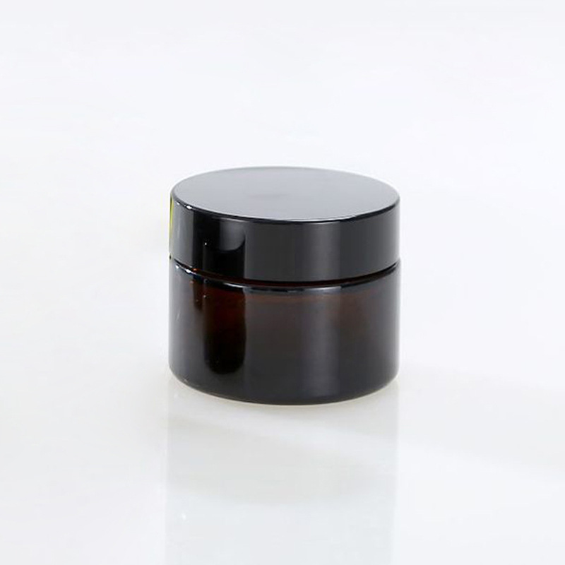 批发 50g茶色膏霜瓶 面霜瓶 棕色化妆品瓶 药膏玻璃瓶 50克