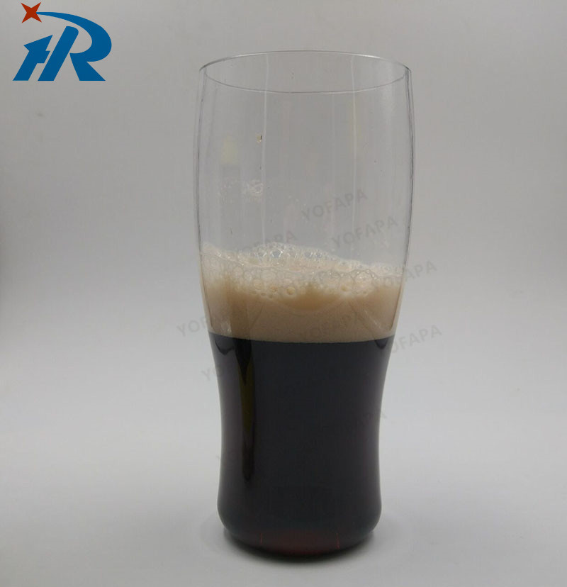 啤酒杯  无脚塑料酒杯 21oz啤酒杯