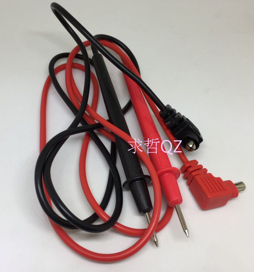 数字万用表笔 表棒 通用表笔1000V 10A测试线 特尖特细表笔