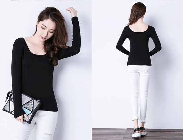 Tshirt femme HANGLE en Modal - Ref 3314470 Image 68