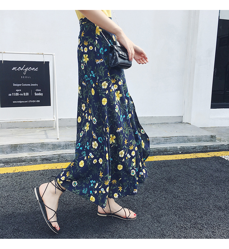 Jupe en Mousseline de soie - Ref 3441525 Image 32