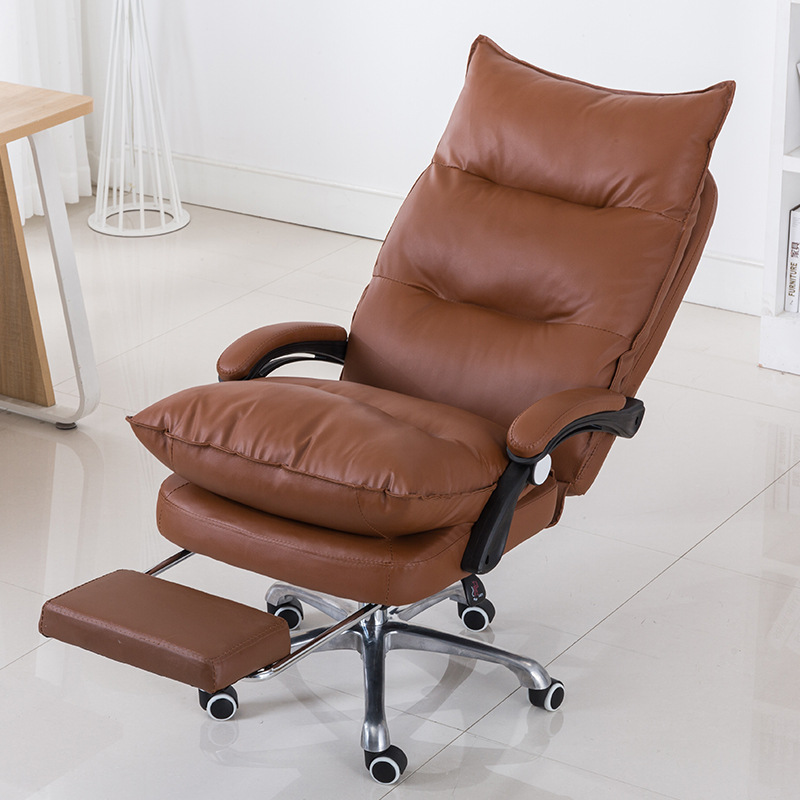 Youge jefe silla de oficina silla de la computadora giratoria de elevación silla giratoria ergonómico YG-801 de silla de cuero