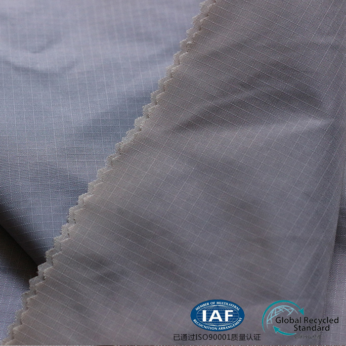 RPET面料再生环保Recycled涤纶可回收箱包面料