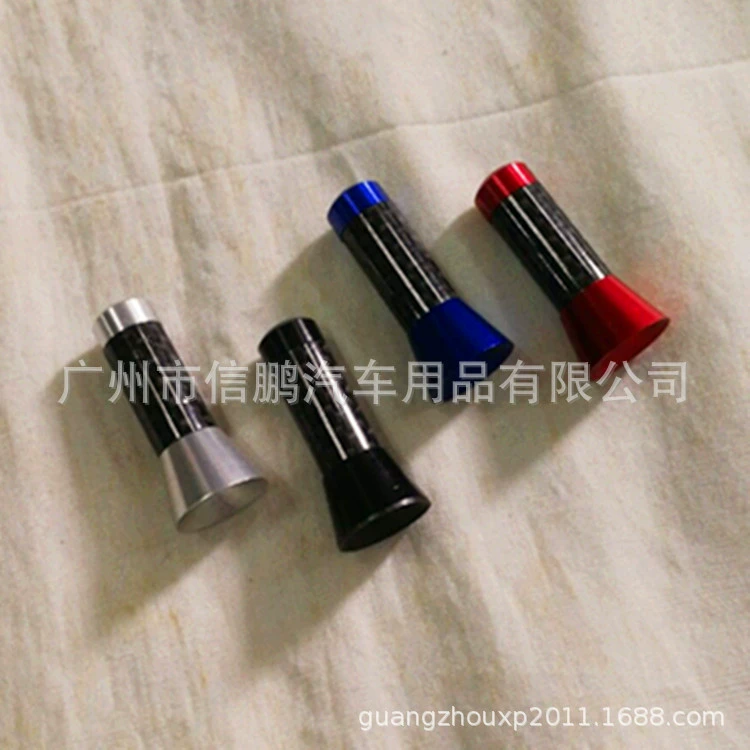ANTENNA ALUMINUM & CARBON 3.5CM Автомобильные алюминиевые углеродные волокна Внешняя модифицированная антенна