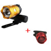 Mountain bike, front headlights, mountain flashlight, indicator lamp with accessories