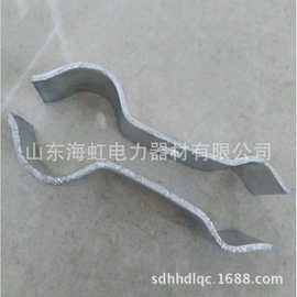 光缆抱箍杆用抱箍光缆金具 电线杆抱箍杆塔光缆夹具 ADSS抱箍图片