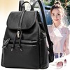 Backpack, shoulder bag, fashionable travel bag for leisure, 2023 collection, Korean style, genuine leather, wholesale