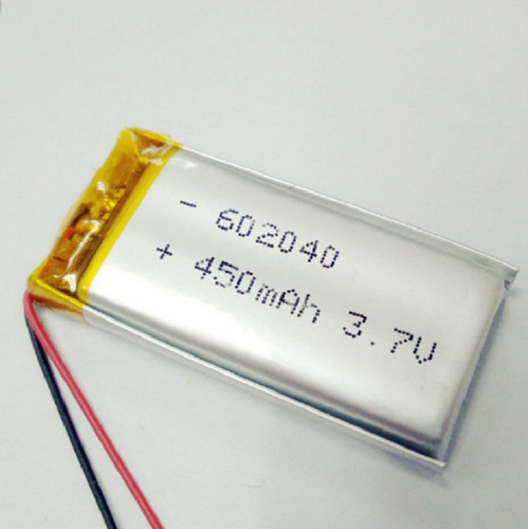 聚合物锂电池602040工厂450mAh补水仪电池350mAh 对耳机仓鞋灯400