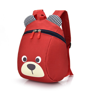 Factory wholesale children's schoolbag backpack cute cartoon schoolbag boys and girls children's anti-Lost Backpack