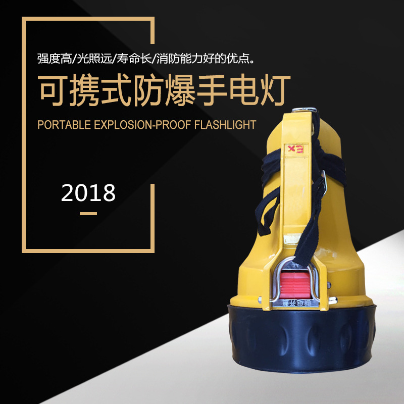 船用DF-6手提式防爆手电灯 消防用可便携式防爆手电筒 CCS证书