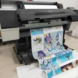 高清艺术微喷打印画芯无纺纸水性相纸装饰画打印来图喷绘各种尺寸