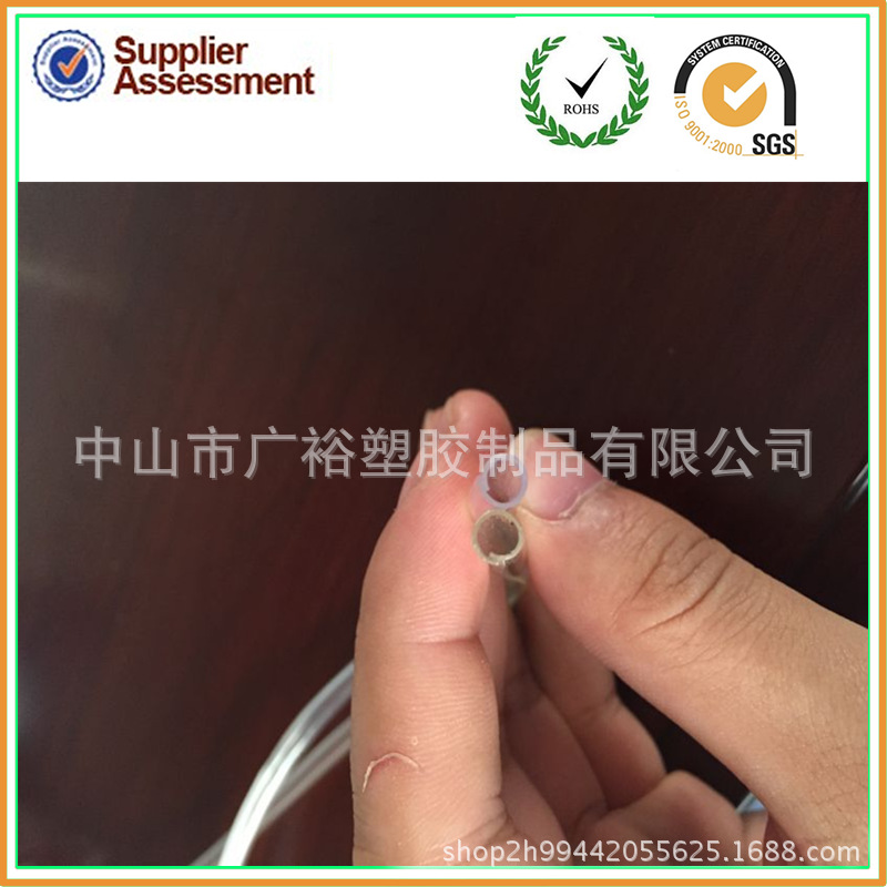 促销PVC细管通过ROHS REACH透明色PVC套管  PVC透明管