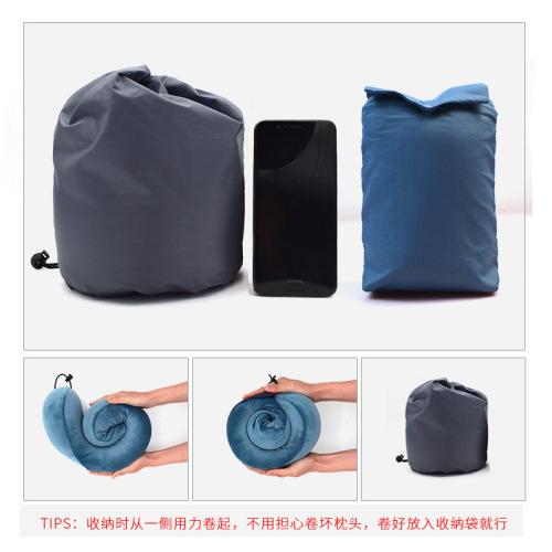 Amazon Memory Foam U-shaped Pillow Cervical Pillow Conference Gift U-shaped Aircraft Travel Pillow Nap Neck Pillow