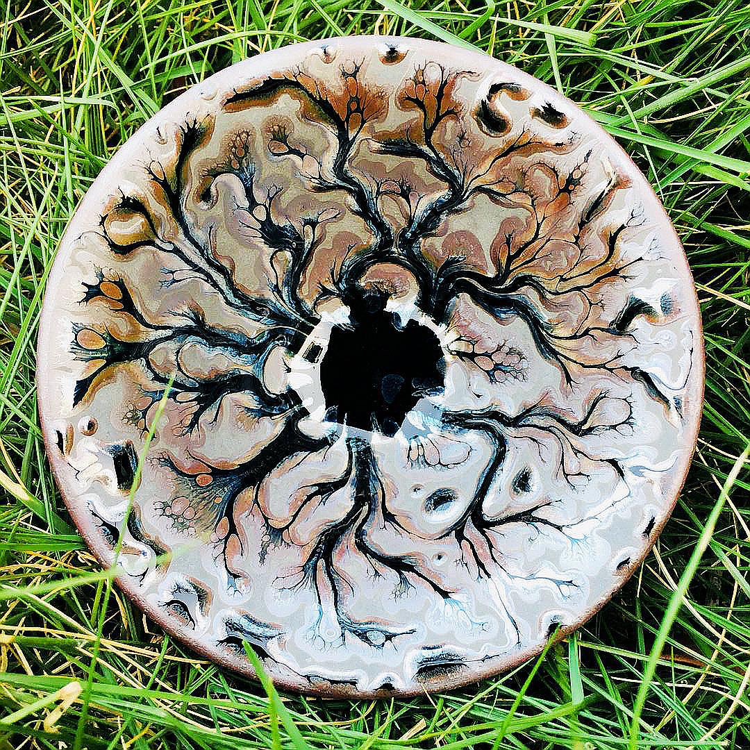 新奇异建阳水吉铁胎建盏斗笠碗茶树陶瓷杯y油滴盏茶具品茗杯兔毫