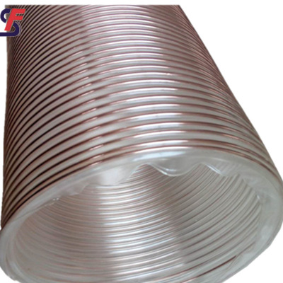 PU steel wire Retractable hose Telescoping automatic springback Expansion 5 1 steel wire Bourdon tube Air duct Vacuum Tube