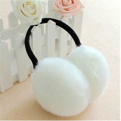 2020新款毛毛护耳罩兔毛耳暖仿皮草狐狸毛耳捂耳朵套潮厂家