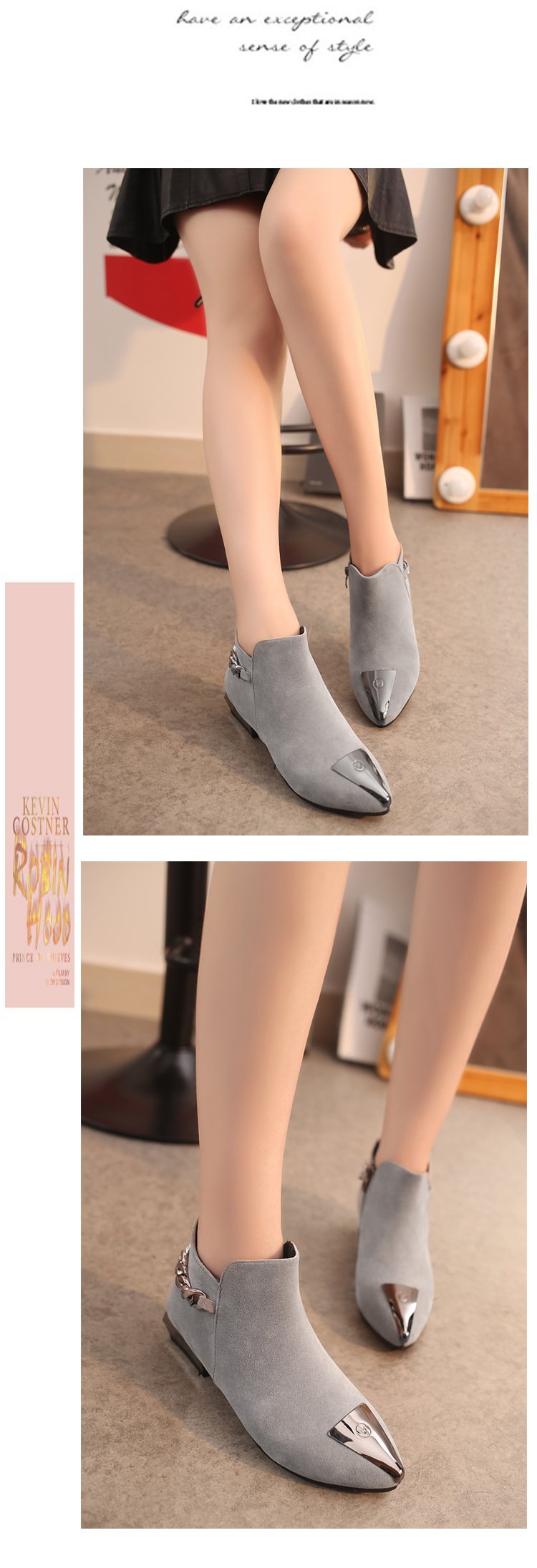 Bottes femme en Daim - Ref 3354826 Image 19