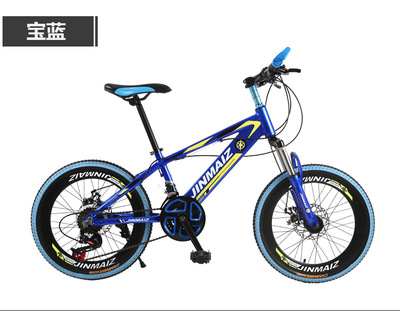 訂制兒童自行車20寸山地單車鋁合金雙碟刹21速變速公路車減震童車