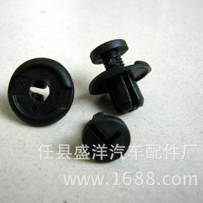 Manufactor Direct selling automobile Buckle Plastic parts processing Customized nylon Plastic parts Processing of silica gel parts