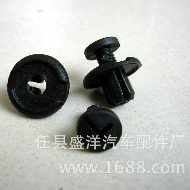 Manufactor Direct selling automobile Buckle Plastic parts processing Customized nylon Plastic parts Processing of silica gel parts