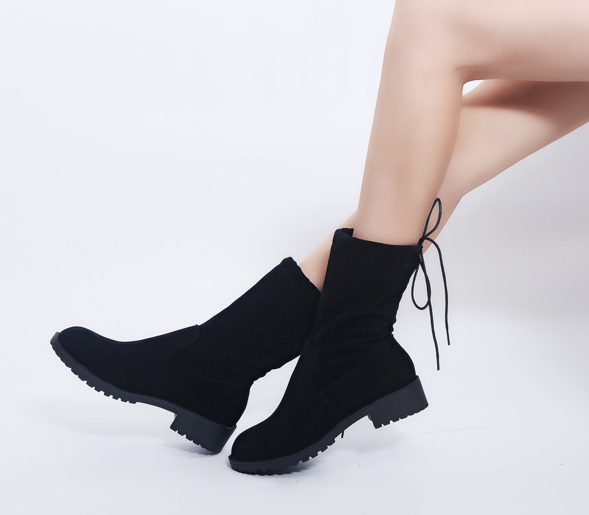 Bottes femme en Daim - Ref 3354762 Image 43