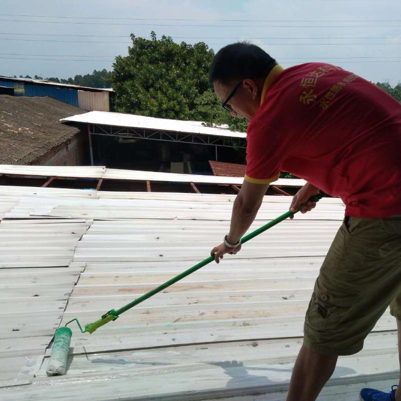 水性隔熱塗料屋頂防鏽防腐環保工業塗料 彩鋼瓦塗層乳液膠YHD-606