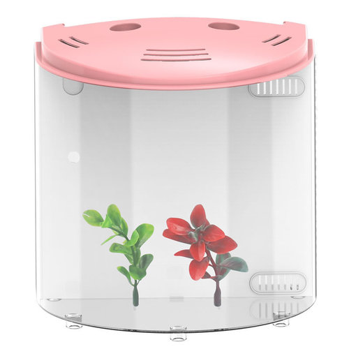 Creative desktop fish tank aquarium small ornamental goldfish tank ecological acrylic fish tank ATS-320