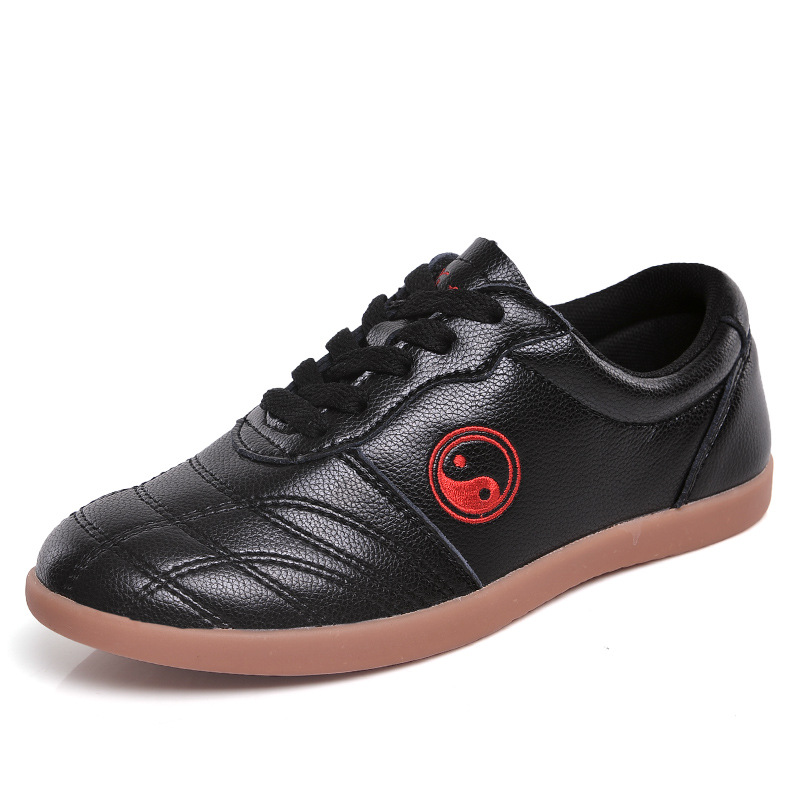 Zapatos de Tai Chi de cuero suave, tendones de toro, zapatos de Tai Chi para mujeres, zapatos de artes marciales, zapatos de Kung Fu para hombres.