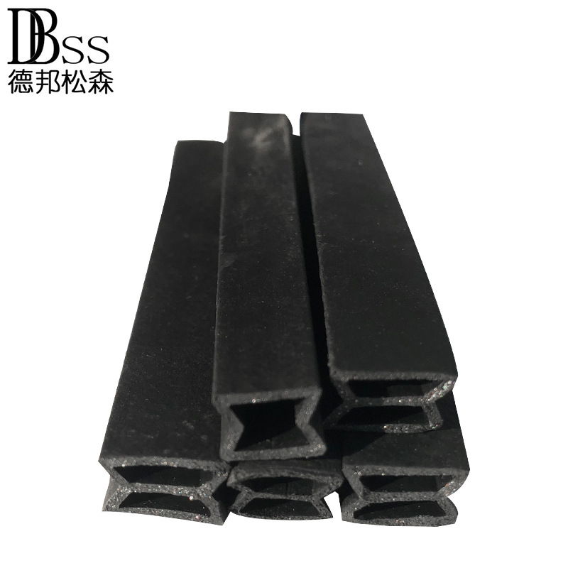 厂家直销 阻燃门窗幕墙橡胶密封条 发泡遇火自熄橡胶皮条