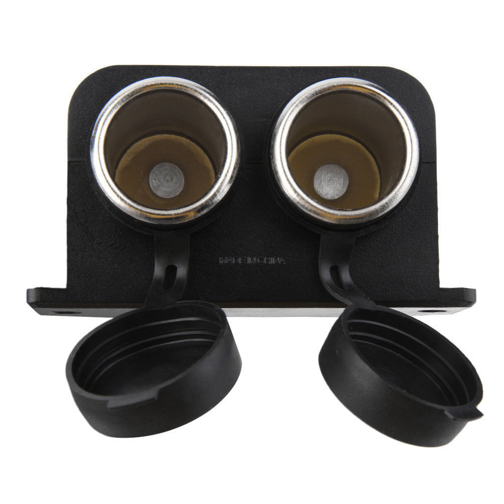 双孔点烟器座 12V汽车