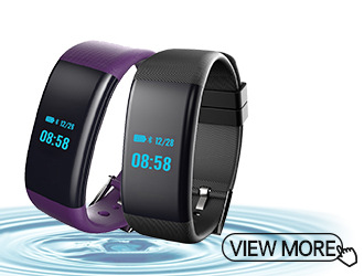 Heart Rate Blood Pressure Smart Bracelet for Fitness Tracker and Swim