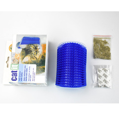 貓用牆角按摩刷 固定牆角蹭毛器 蹭癢刷貓咪刷子