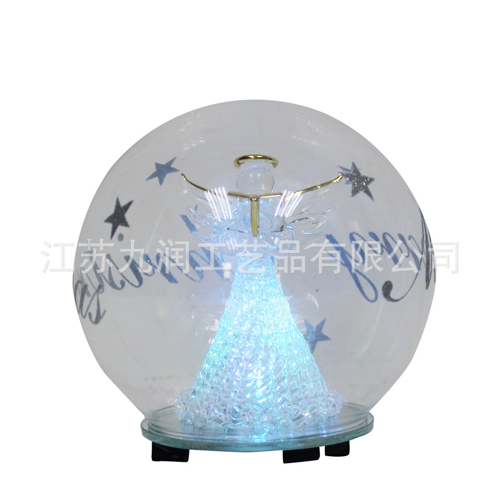 Christmas glass ball hollow glass ball LED Christmas glass ball can…