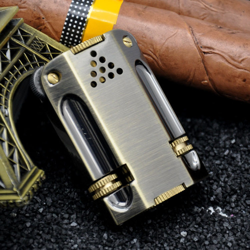 Zorro Zorro Metal Kerosene Lighter Personalized Creative 546 Torch Double Fire Wheel Lighter